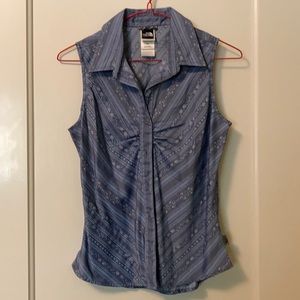 The North Face Summer Blue top S P